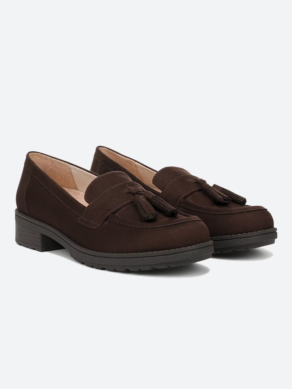 Dr. Scholl's Dark Brown Tassel Loafers